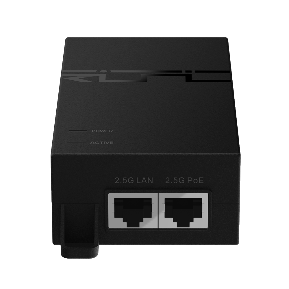 RUIJIE ENTERPRISE RG-POE-50-60W-MG - Inyector PoE Multi-Gigabit de Ruijie. - Compatibilidad con tecnología PoE Pasivo 56V. - Dispone de 2 puertos RJ45 blindados. - Suministro de potencia masiva de hasta 60 W. - Transferencia de datos de alta velocidad 2.5 - imagen 2