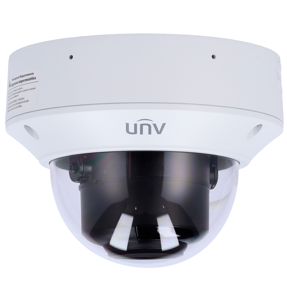 UNIVIEW UV-IPC3234EA-AHDX4K-I1 - Cámara Domo IP Uniview - Gama Pro - 4 MP | Lente motorizada 8~32 mm | 4X Zoom - IR 40m | WDR 140 dB | 60 FPS | microSD 512 GB - Wise-ISP | Análisis estadístico | Metadatos - PoE | SIP | UMD | IP67 | IK10 | Facial - Audio | - imagen 2