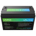DYNESS DY-AR-1200 - Batería estacionaria - Capacidad 1280Wh - LiFePO4 12V / 100Ah - 3000 ciclos de vida - Hasta 16 unidades en paralelo - IP 65 - imagen 2