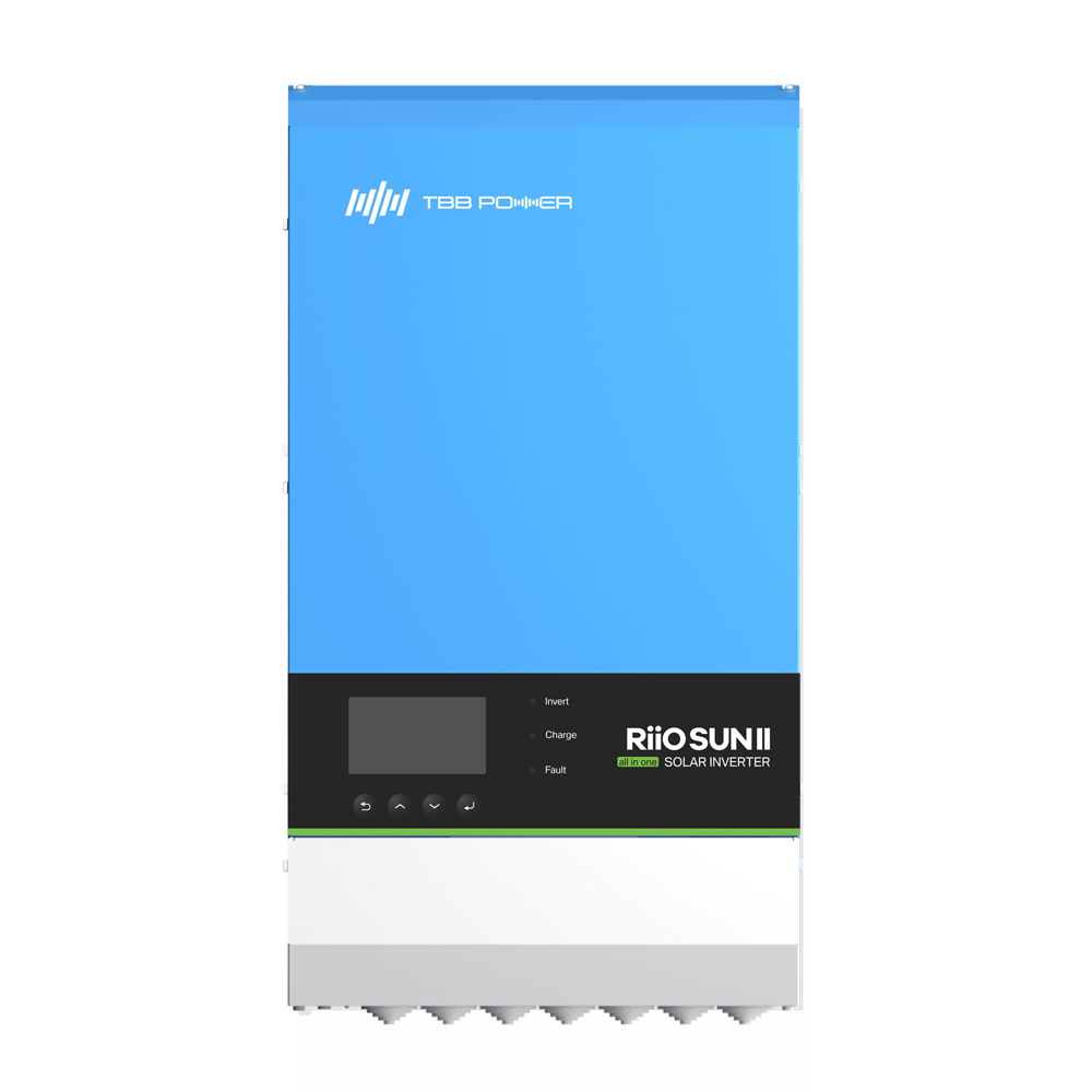 TBB-RIOSUN2-5KVA-1x-DY-DLC-5120 - Pack Inversor + Batería - Potencia 5000W - 2 entradas MPPT - Inversor, cargador y regulador - Batería 5120Wh - Módulo de comunicación Wi-Fi - imagen 2