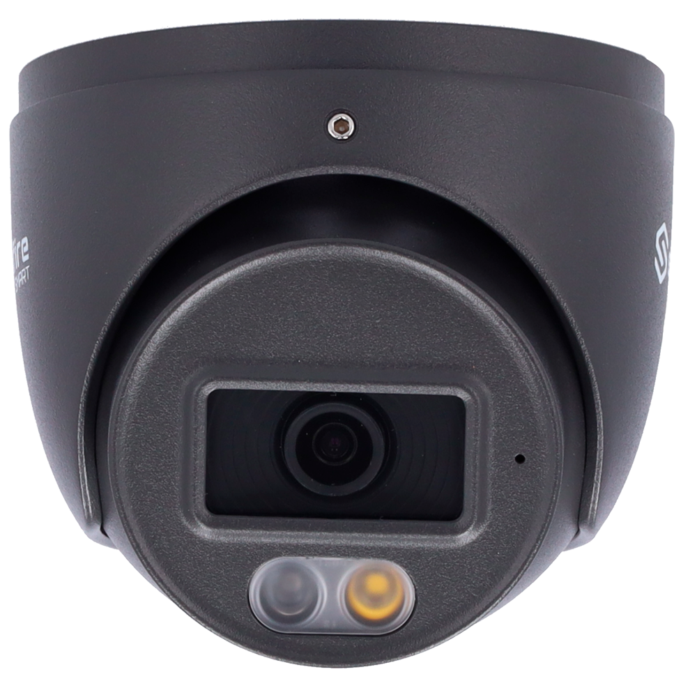 SAFIRE SMART SF-IPT010A-4B1-DL-GREY - Cámara Turret IP gama B1 con luz dual - Resolución 4 Mpx (2566x1440) - Lente 2.8 mm | Micrófono | DL 20 m - Clasificación de humano - Grado de protección IP67 - PoE (IEEE802.3af) - imagen 2