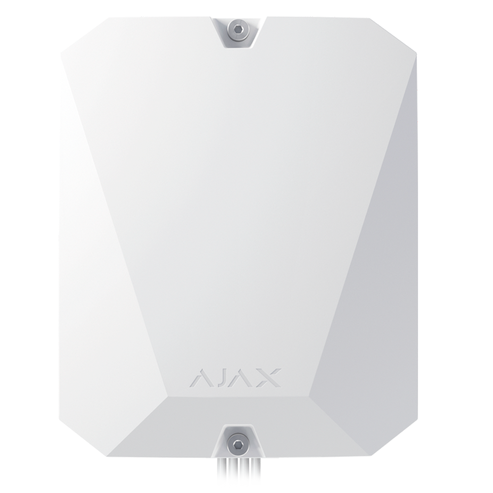 AJAX FIBRA-KIT2-PRO-2G-W - Kit de alarma profesional - Certificado Grado 3 - Comunicación Ethernet y dual SIM 2G - Protocolos Jeweller, Wings y Fibra - Incluye: panel híbrido, teclado, - sirena interior, sirena exterior personalizable - imagen 2