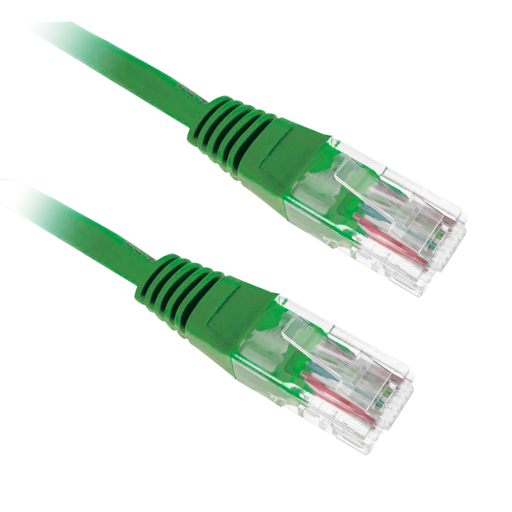 SAFIRE UTP1-03GN - Cable UTP Safire - Ethernet - Conectores RJ45 - Categoría 5E - 0.3 m - Color verde - imagen 2