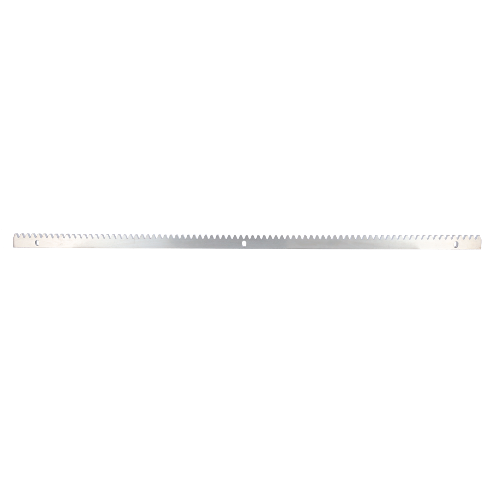 MARCA BLANCA PB-GATEOPENER-STEELRACK10 - Cremallera para automatismo - Engranaje de paso M4 - Dimensiones: 1000 (An) x 30 (Al) x 10 (Fo) mm - Fabricada en acero inoxidable - Compatible con PB-GATEOPENER - imagen 2