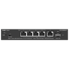 REYEE RG-ES206MG-P - Ruijie Reyee Cloud Managed L2 Switch - 4 Puertos 2.5G PoE/PoE+ + 1 Uplink RJ45 2.5G - 1 Ranura SFP+ de 10 Gbps para fibra óptica - Potencia PoE+ de 30W por puerto / Total 70W - Sistema PoE Watchdog para autoreinicio de cámaras - Gesti - imagen 2