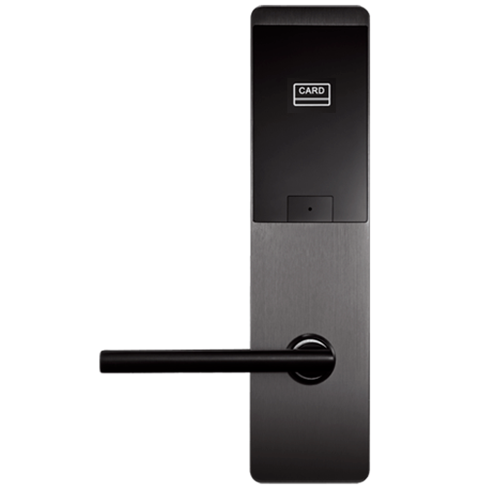 ZKTECO ZK-LH6500L - Cerradura de hotel offline - Apertura por tarjeta MF - Backset 62.5 mm | Apertura izquierda - Autónoma 4 x pilas AA - Bombín de emergencia - Gestión con software ZKBio CVSecurity - imagen 2