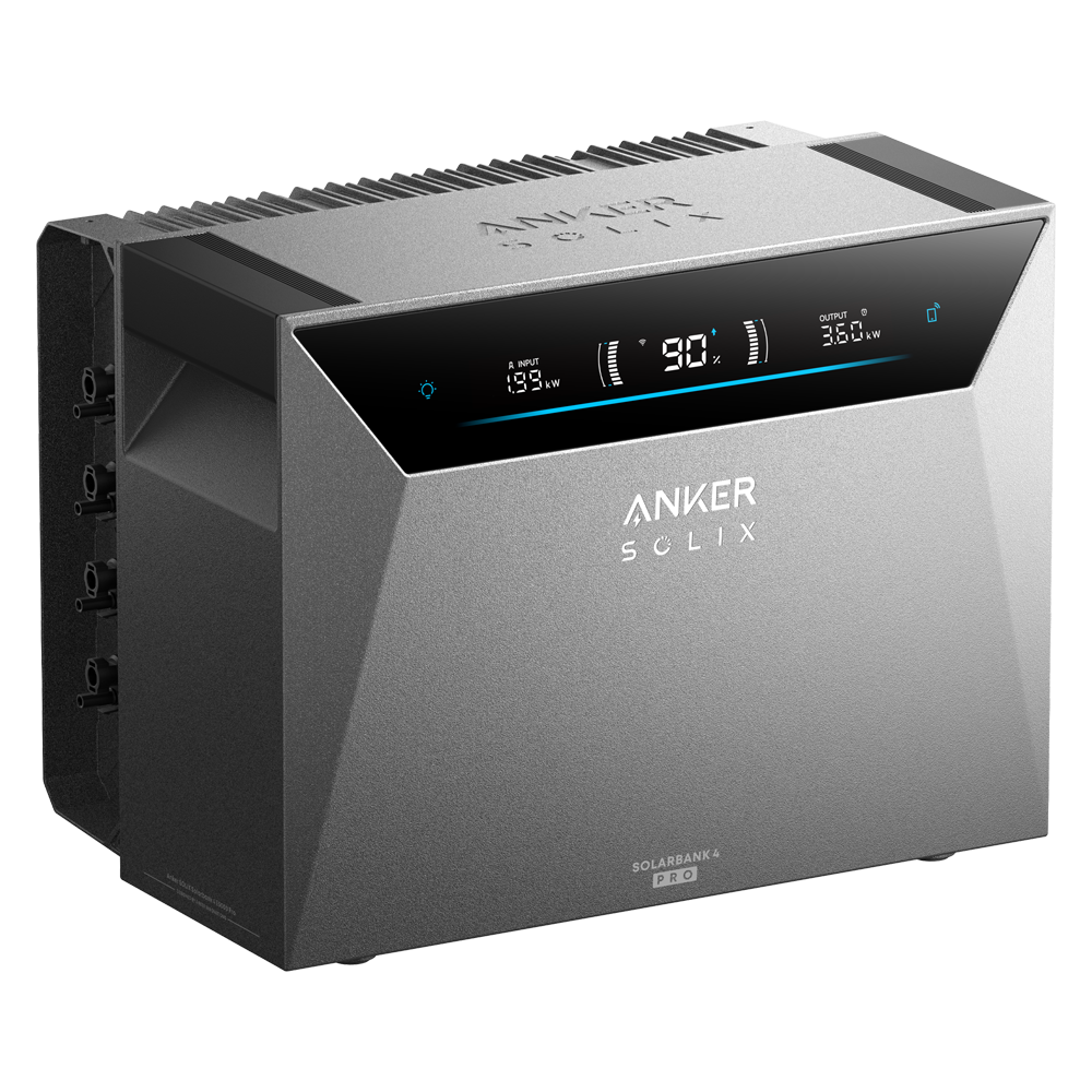 ANKER SOLIX ASOX-SOLARBANK4-PRO-E5000 - Batería inteligente Anker Solix - Potencia 2500W - Batería LiFePO4 5024Wh - Carga solar / red eléctrica - Funcionamiento inteligente mediante IA - Para soluciones On-Grid, Off-Grid y SAI - imagen 2