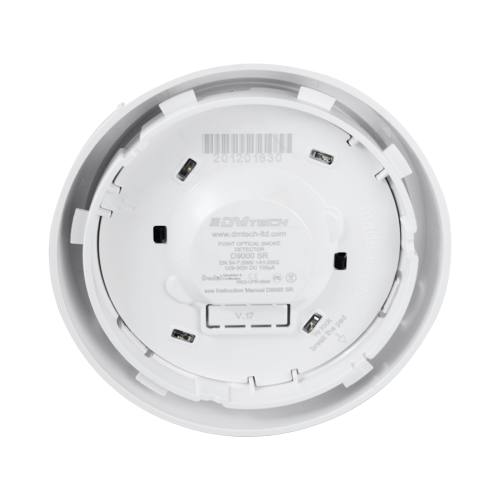 DMTECH DMT-D9000-SR - Detector convencional óptico de incendio - Certificado EN54 part 7 - Doble LED de alarma para su visualización desde cualquier lugar - Fabricado en material ABS con resistencia al calor - No incluye base - Base intercambiable con tod - imagen 2