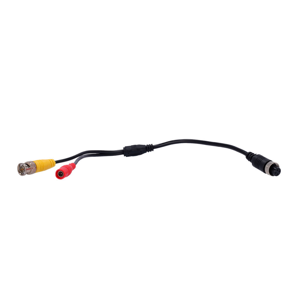 MARCA BLANCA VW-MON-CABLE-BNC-OUT - Cable M12F a BNC + DC - Cable de salida de video para monitor - Compatible streamax - Longitud 35cm - imagen 2