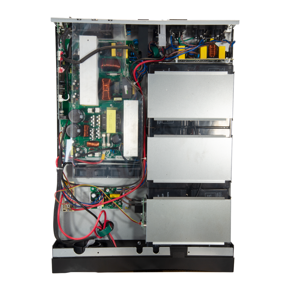 KSTAR UPS3000VA-ON-2-RACK - SAI online para instalar en rack o torre - Potencia 3000VA/2700W - 2 salidas SAI/UPS protegidas - Tiempo de recarga 4h 90% - Hot swappable - 6 baterías de plomo-ácido selladas - imagen 2