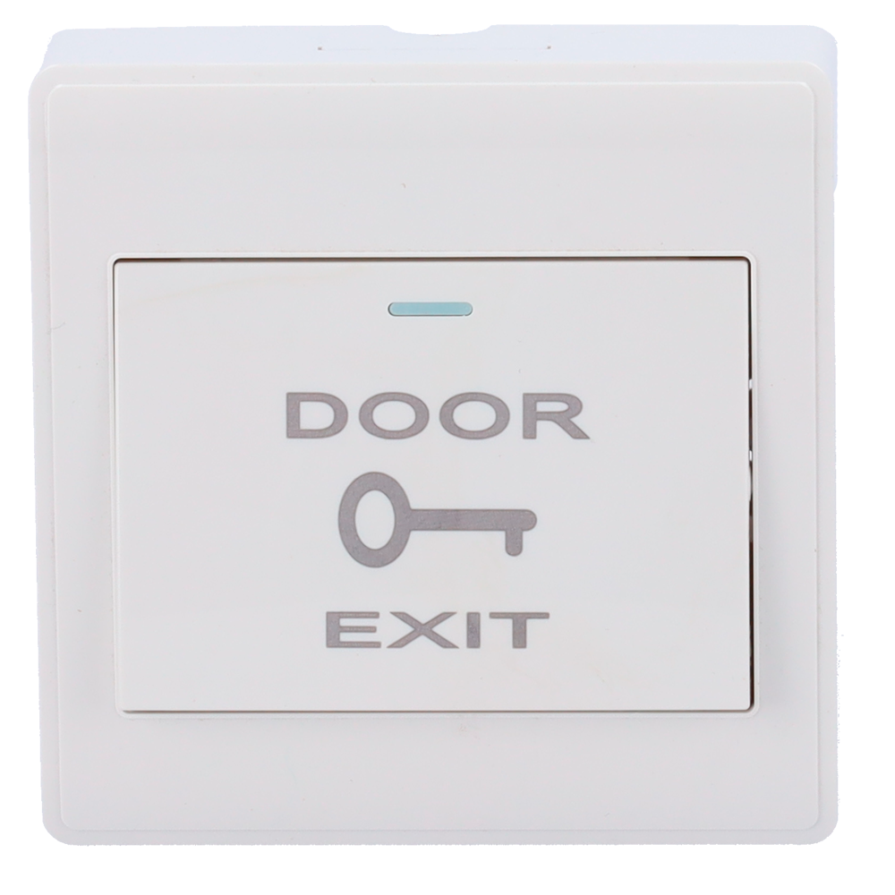 MARCA BLANCA EXITBUTTON301 - Pulsador de liberación de puerta - Uso profesional - Testado 500.000 usos - NO/COM | Superficie - Medidas 86 (Al) x 86 (An) x 25 (Fo) mm - Fabricado en plástico - imagen 2