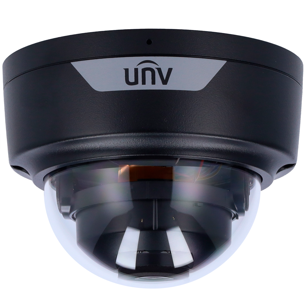 UNIVIEW UV-IPC328SS-ADF28K-I1-BLACK - Cámara Domo IP Uniview - Prime - 8 MP | Lente 2.8 mm | microSD 512 GB - IR 40 m | WDR 130 dB - Light Hunter | Conteo - PoE | UMD | SIP | IP67 | IK10 - Mic | Alarma | Audio | Negro - imagen 2