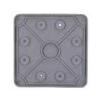 CAMBOX CBOX-BC02-BASEFLEX - Tapa de conexiones flexible para caja de soporte - Compatible con CBOX-NX7 - Espacio para paso y ocultación de cableado - Fabricado en plástico - Apto para uso exterior - 128 mm (Al) x 128 mm (Al) x 13 (Fo) mm - imagen 2