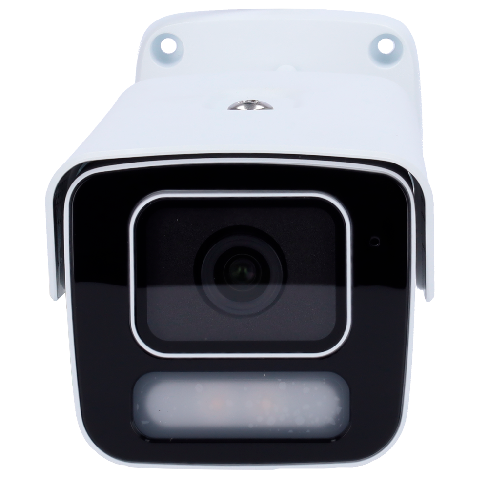 UNIVIEW UV-IPC2B14SE-ADF28K-WP-I1 - Cámara Bullet IP Uniview - Prime - 4 MP | Lente 2.8 mm | microSD 512 GB - Luz blanca 40 m | WDR 130 dB - Color Hunter con tecnología WISE-ISP - PoE | SIP | UMD | Conteo | IP67 | IK0 - Mic | Alarma | Audio | Reset - imagen 2