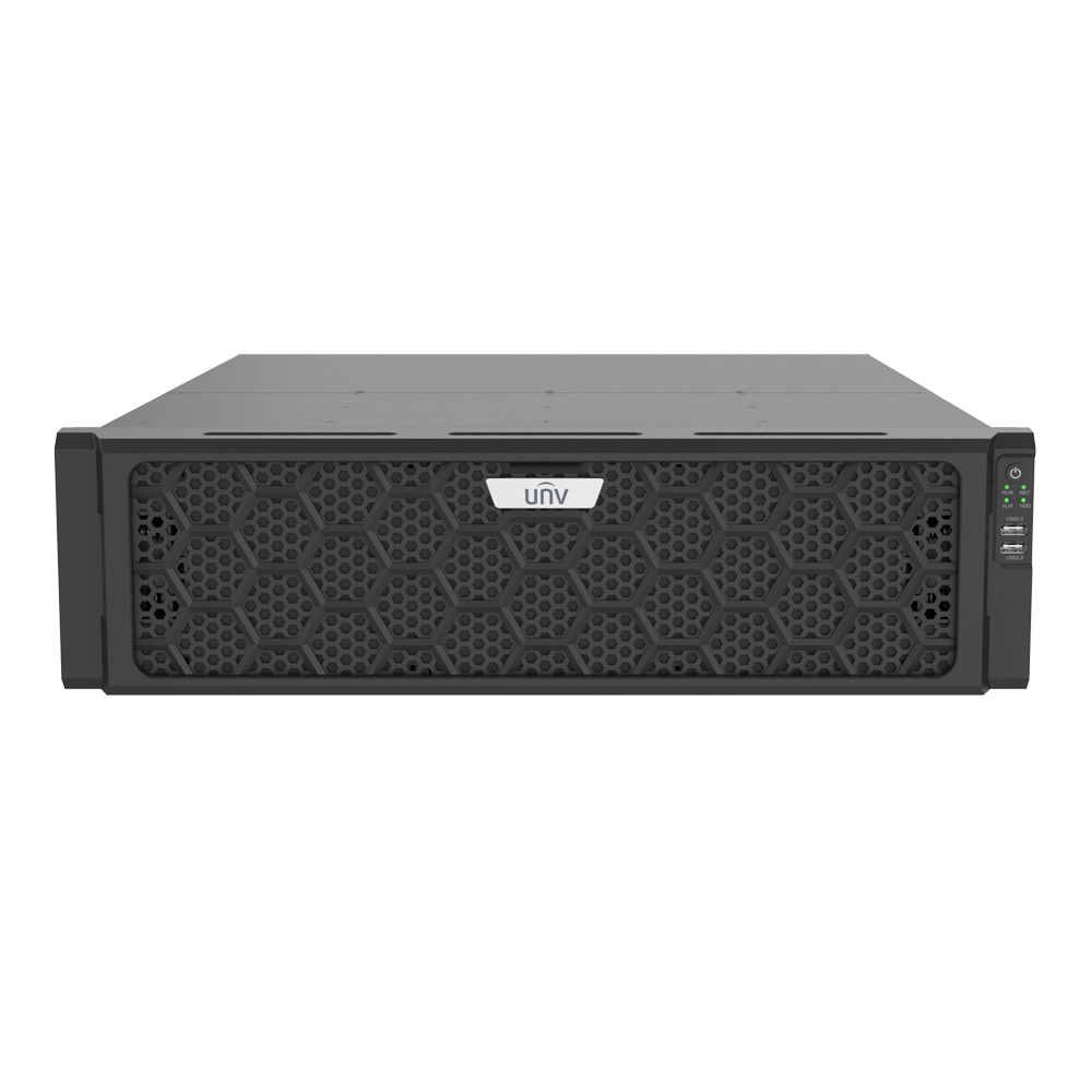 UNIVIEW UV-NVR516-128E-R-IM - NVR Uniview gama Prime - 128CH | 32 Mpx | 2 tarjetas decodificadoras - AI: SIP, conteo, facial, autotracking, audio - 16 HDD hasta 24 T | RAID 0, 1, 5, 6, 10, 50, 60 - Ancho de banda 768Mbps - imagen 2