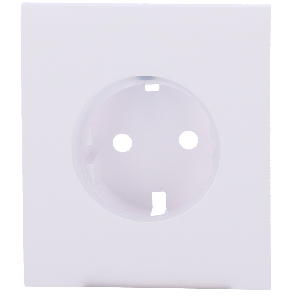 AJAX AJ-CENTERCOVER-W - Tapa central para enchufe básico tipo F - Compatible con AJ-OUTLETCORE-BASIC - Protección contra polvo, salpicaduras, objetos - Sin monitorizacion de consumo - Sin control remoto - Color blanco - imagen 2