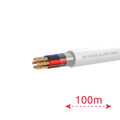 HIKVISION DS-1AC6APL1 White 100m - 6 conductores de señal para sistemas complejos - Conductor Cobre desnudo (99,95%) - Pantalla Aluminio poliéster+drenaje cobre - Rollo de 100 metros - CPR Eca - Bajas pérdida - imagen 2
