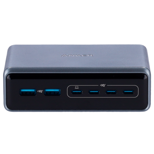 ANKER ANK-268-WCHARGER-200W2A4C-B - Anker - Cargador de escritorio - Potencia 200W - Salidas 4x USB-C, 2x USB-A - Carga 4 dispositivos a la vez - Color negro | Tecnología GaNPrime - imagen 2