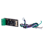 AJAX FIBRA-TRANSMITTER - Módulo de integración dispositivo de terceros - Protocolo Fibra - Certificado grado 3 - 2 entradas cableadas - Alarma configurable NC, NO, EOL, 2EOL, 3EOL - Salida de alimentación 12V / 50 mA - imagen 2