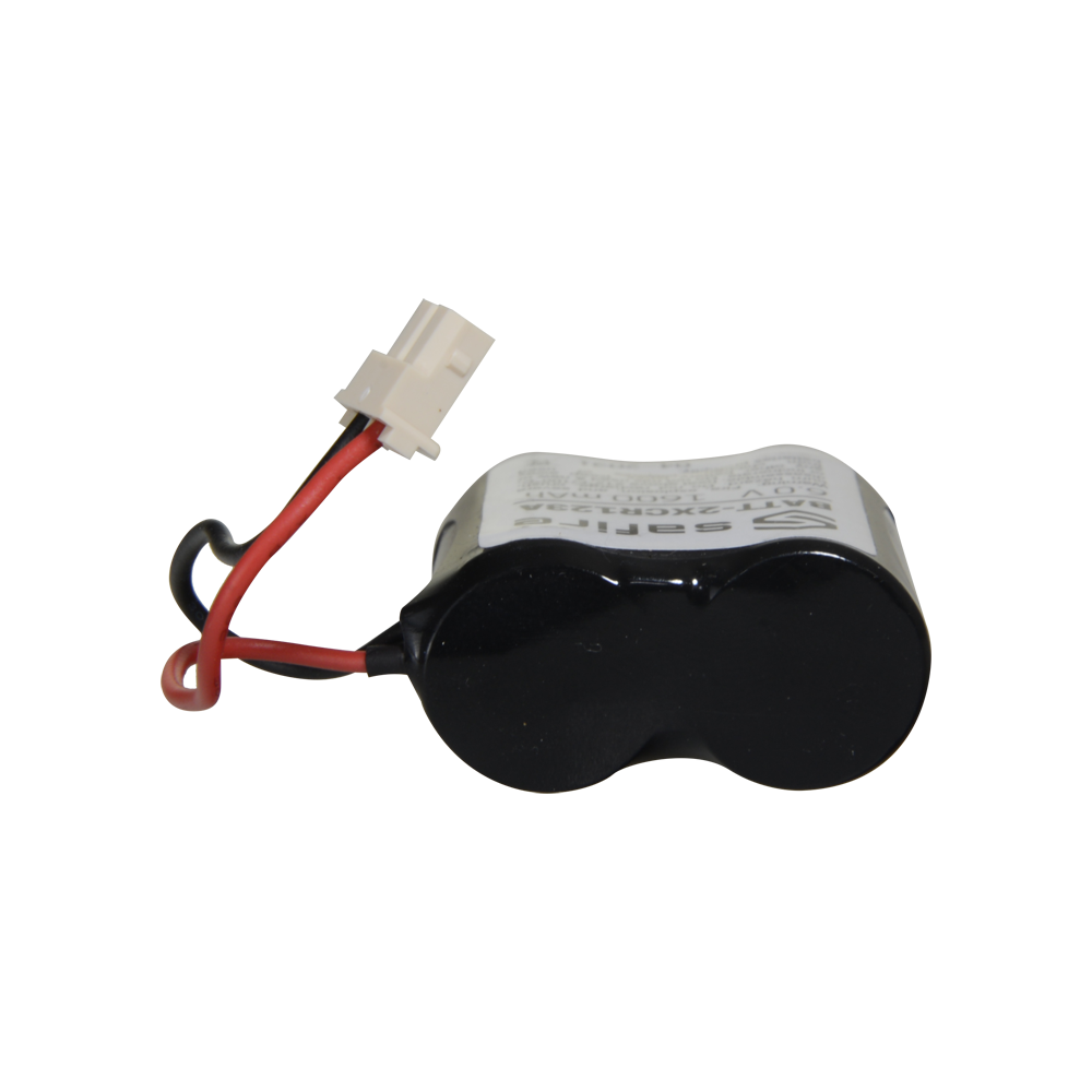 SAFIRE BATT-2XCR123A - Pack 2x Pilas CR123A / CR17345 / 5018LC - Safire - Litio Li-MnO2 no recargable - Tensión 6.0V / Retráctil Molex 5284 - Capacidad nominal 1600mAh - Compatible Visonic Next Cam PG2 y K9 PG2 - imagen 2