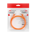 HIKVISION DS-1NP6UEC0 (10m) - Cable UTP - Ethernet - Conectores RJ45 - Categoría 6 - 10 m - Color naranja - imagen 2