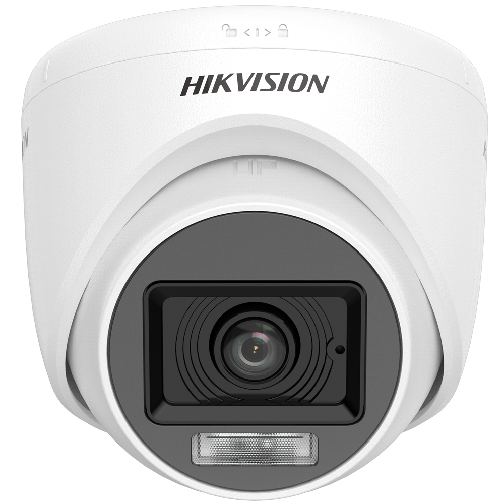 HIKVISION DS-2CE76D0T-LPFS(2.8mm) - Hikvision - Cámara Domo 4en1 Gama Value - Resolución 1080p (1920x1080) - Lente 2.8 mm | Apta para interior - Dual light: Smart IR 20 m y luz blanca 20 m - Audio sobre cable coaxial | Micrófono integrado - imagen 2