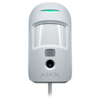 AJAX FIBRA-KIT6-PRO-4G-W - Kit de alarma profesional - Certificado Grado 2 - Comunicación Ethernet y dual SIM 4G - Protocolos Jeweller, Wings y Fibra - Incluye: panel híbrido, 2 PIRCAMs cableados, - sirena de interior y teclado de pantalla táctil - imagen 2