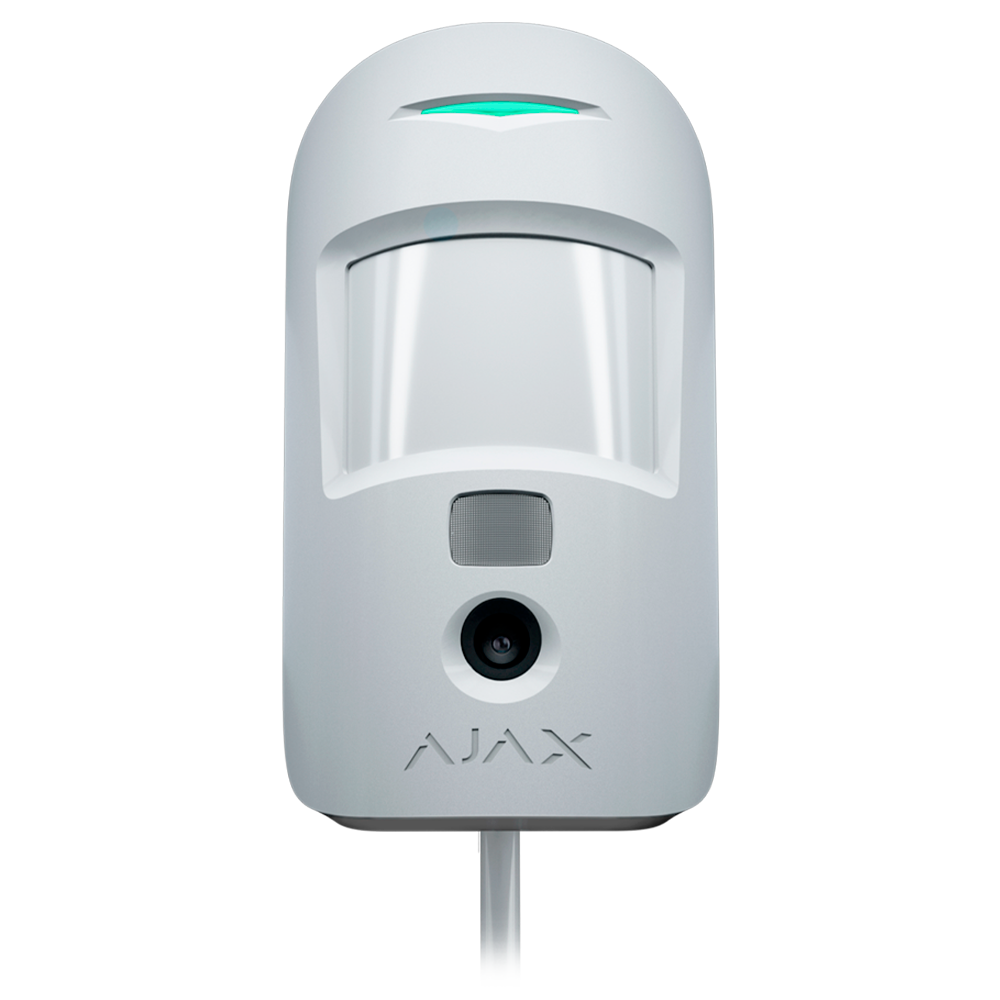AJAX FIBRA-KIT6-PRO-4G-W - Kit de alarma profesional - Certificado Grado 2 - Comunicación Ethernet y dual SIM 4G - Protocolos Jeweller, Wings y Fibra - Incluye: panel híbrido, 2 PIRCAMs cableados, - sirena de interior y teclado de pantalla táctil - imagen 2