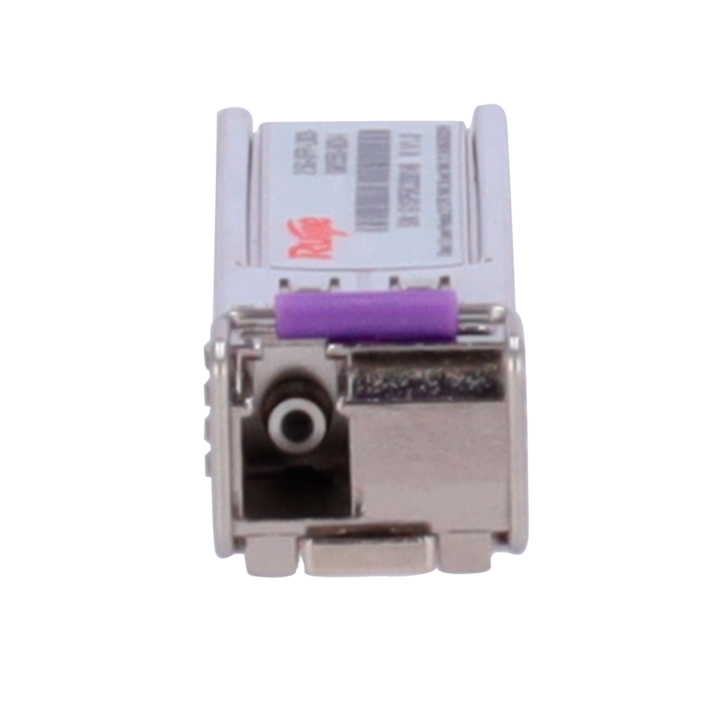 RUIJIE ENTERPRISE RG-2.5G-SFP-LX03-SM1550-BIDI-I - Módulo transceptor SFP BiDi de Ruijie - Estándar Ethernet 2.5GBASE-LX - Conector de tipo LC Simplex bidireccional - Distancia operativa de hasta 3Km - Longitud de onda dual Tx1550nm y Rx1310nm - Tasa de v - imagen 2