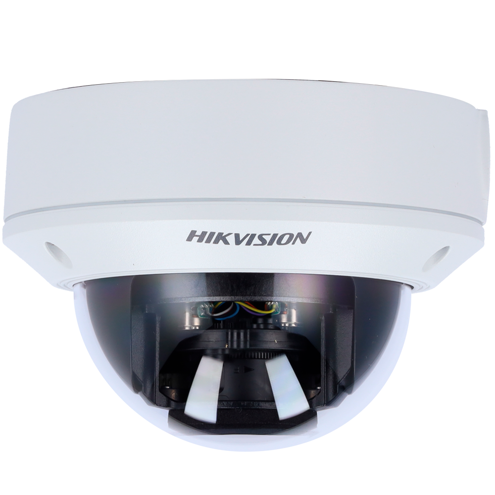 HIKVISION DS-2CD1723G2-IZS(2.8-12mm) - Cámara Domo IP Hikvision - Gama VALUE | microSD 256 GB - 2 MP | Lente motorizada 2.8~12 mm - IR 30 m | DWDR | Detección de movimiento 2.0 - PoE | H.265+ | IP67 | IK10 - WEB, Software CMS, Smartphone y NVR - imagen 2