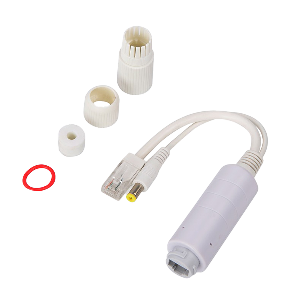 MARCA BLANCA POE-SPLIT-15W-OUT - Splitter PoE. - Soporta estándares modernos IEEE 802.3af/at. - Entrada RJ45 PoE y salida RJ45 con jack DC. - Diseñado especialmente para cámaras IP no PoE. - Transferencia de datos a velocidad de 10/100M. - Chasis impermea - imagen 2