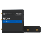 TELTONIKA TK-RUT260 - Router Industrial 4G LTE Cat 6 hasta 300 Mbps - Conectividad Wi-Fi 4 (802.11n) integrada - 2 puertos Ethernet 10/100 Mbps (WAN/LAN) - Diseño ultra compacto en carcasa de aluminio - Failover automático y múltiples opciones WAN - Sopor - imagen 2