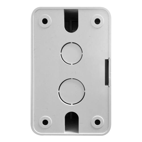 ZKTECO ZK-BOX-FR1500 - Caja de conexión - Montaje en superficie - Compatible con lectores ZK-FR1500 - Fabricada en ABS - Color blanco - Fácil instalación - imagen 2