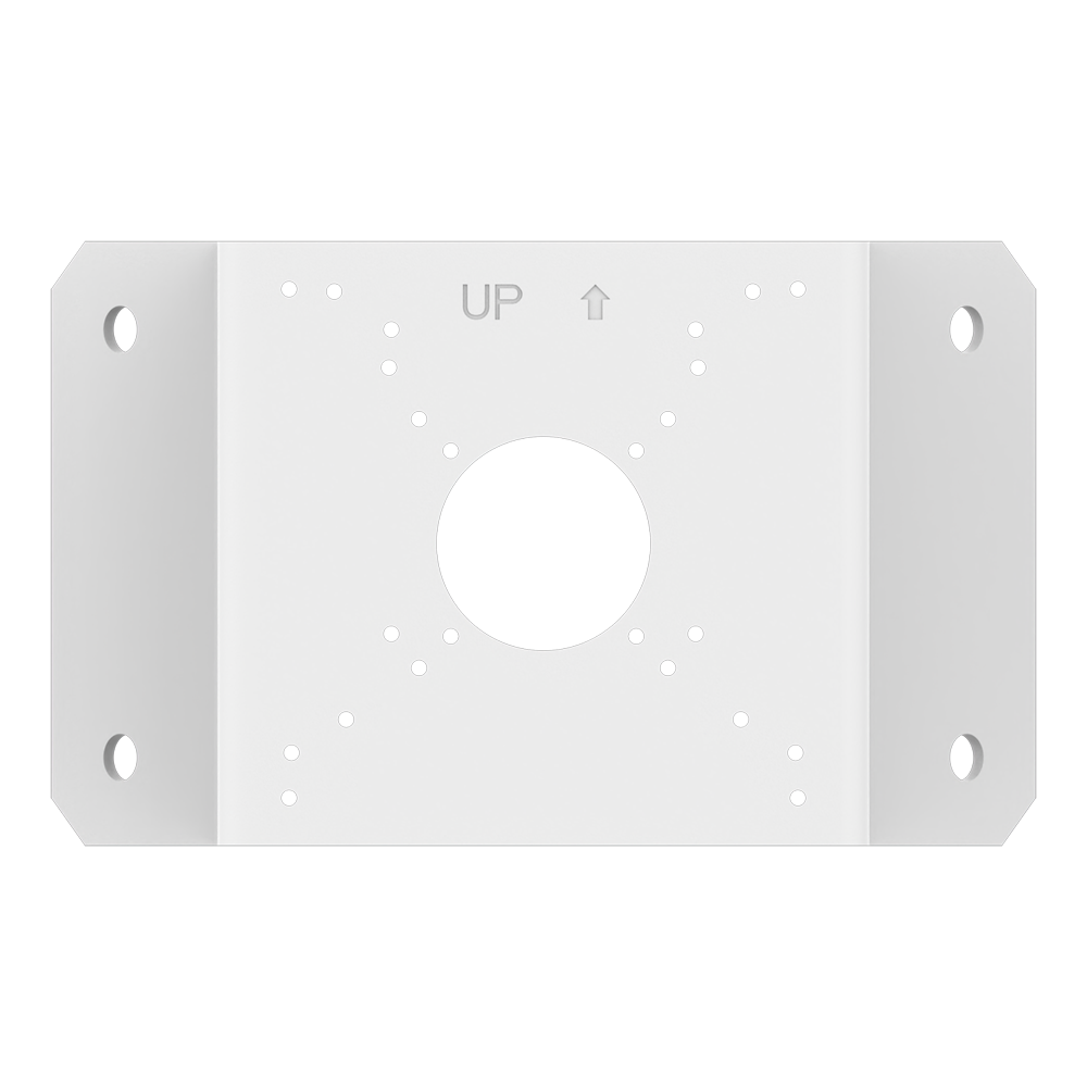 UNIVIEW UV-TR-UC08-C-V2 - Soporte de esquina - Para cámaras Bullet y domo - Apto para uso en exterior - Color blanco - Pasador de cables - 127 mm (Al) x 207 (An) x 115.6 (Fo) mm - imagen 2