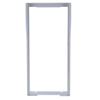 AKUVOX AK-R28-RAINCOVER-F - Cubierta para videoportero - Específica para Akuvox AK-R27(8)A - Medidas: 287 (Al) x 132 (An) x 40 (Fo) mm - Fabricada en acero galvanizado - Visera para lluvia - Montaje encastrado con AK-BR-R28-F - imagen 2