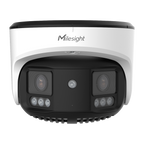 MILESIGHT MS-C8477-HPKG1 - Cámara IP 8Mpx TrueColor Panorámica 180º - 1/1.8" Progressive Scan CMOS - Lente de 4mm@ F1.0 - IR 30m | Luz Blanca 25m | Micrófono integrado - ONVIF | IP67 | IK10 | NDAA - Network Optix Witness integrado en cámara - imagen 2