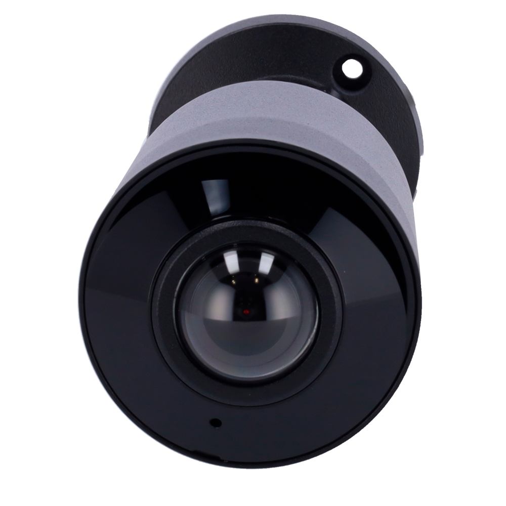 UNIVIEW UV-IPC2105SB-ADF16KM-I0-BLACK - Cámara Bullet IP Uniview - Gama Prime - 5 MP | Lente 1.6 mm | microSD 256 GB - IR 20m | WDR 120 dB | Dewarping 1-9 - Lente Gran Angular, imagen 180º - PoE | UMD | SIP | IP67 | IK10 - Botón de reset | Micrófono | Col - imagen 2