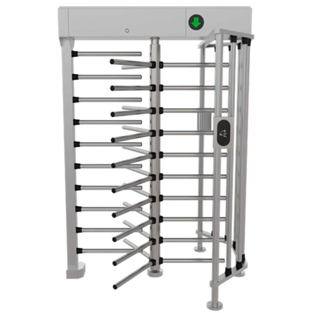 MARCA BLANCA TS-FHT965 - Torno de acceso bidireccional - 10 brazos rotativos desmontables - Tiempos, alarmas y modos de apertura - Dimensiones de paso 600 mm | Fuerza regulable - Acero inoxidable SUS304 de 1.2 mm - Certificado para exterior IP54 - imagen 2