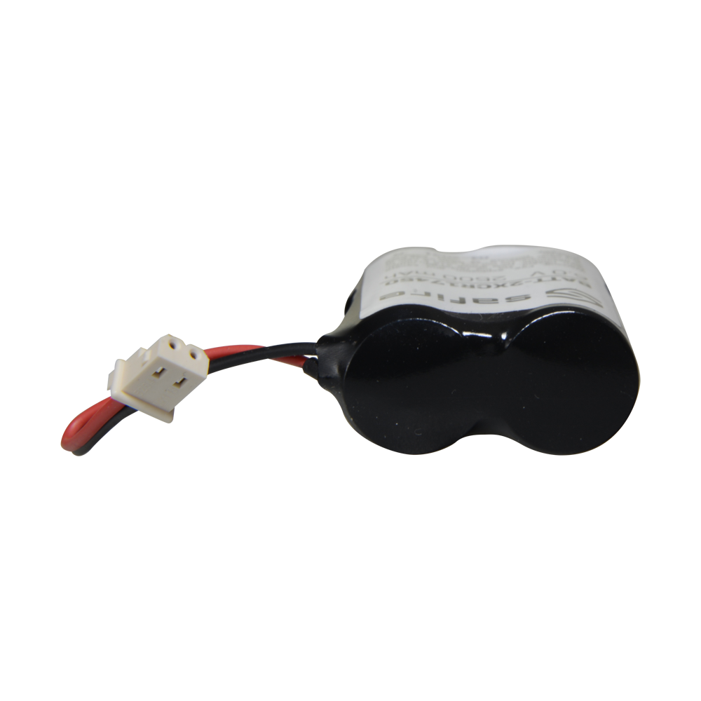 SAFIRE BATT-2XCR17450 - Pack 2x pilas CR17450 / 4/5A / CR8L - Safire - Litio Li-MnO2 no recargable - Tensión 6.0V / Retráctil Molex 5284 - Capacidad nominal 2500mAh - Compatible Visonic Next Cam PG2 y K9 PG2 - imagen 2
