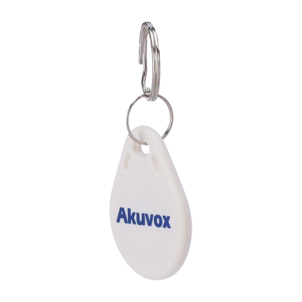 AKUVOX AK-TAG-MF-P - Llavero TAG de proximidad numerado - ID por radiofrecuencia - MF pasivo | Color blanco - Alta frecuencia 13.56 MHz - Dimensiones: 58 (Al) x 27 (An) mm - imagen 2