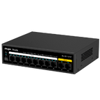 REYEE RG-ES110F-P - Reyee Switch PoE Sobremesa - Carcasa Metal - 8 puertos RJ45 10/100 Mbps PoE+ 802.3af/at - 2 Puertos Uplink RJ45 10/100 Mbps - Plug and Play - Tecnología de ahorro de energía - imagen 3