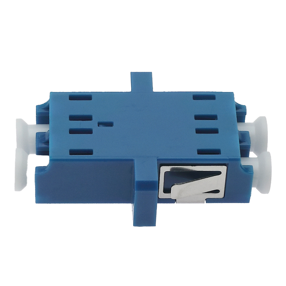 MARCA BLANCA SF-LC-DX-FLA - Adaptador de fibra óptica tipo LC - Configuración dúplex (para 2 fibras) - Diseño con pestaña larga (long flange) - Fijación robusta en paneles de parcheo - Alineación de precisión para baja pérdida - Cuerpo resistente de alta - imagen 3