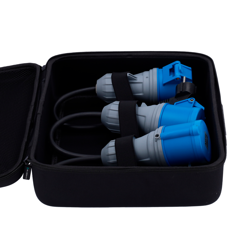 RAEDIAN RD-NCB7-EU - Pack adaptador de cables - Para enchufe doméstico Tipo E/F, Tipo G, Tipo L - Compatible con cargador NORA 7 KW - imagen 3
