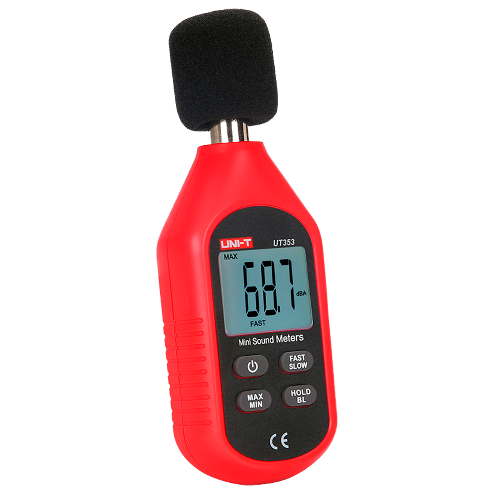UNI-T UT353 - Medidor de nivel de sonido - Capta ruido hasta 130 dB con rápida respuesta - Display LCD retroiluminado - Diseño ergonómico, ligero con interfaz intuitiva - Apagado automático - imagen 3
