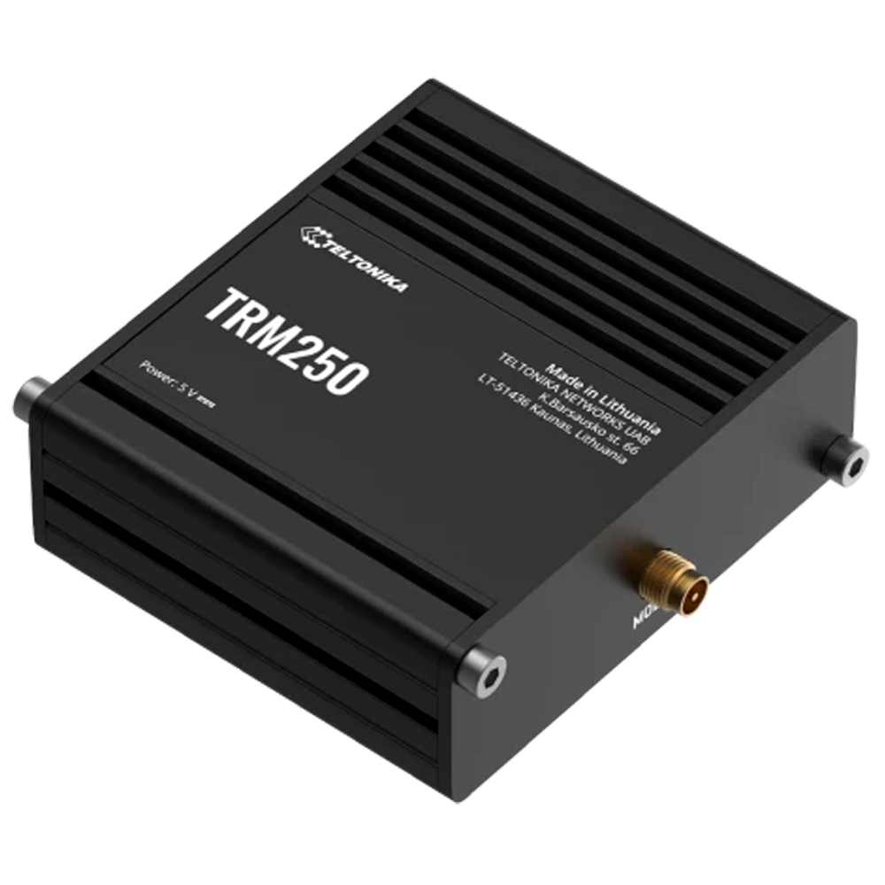 TELTONIKA TK-TRM250 - Teltonika Módem Industrial NB-IoT / LTE-M1 - Conectividad de bajo consumo LTE Cat M1 y NB1 - Retrocompatibilidad con redes 2G integradas - Alimentación y datos vía puerto Micro-USB - Carcasa de aluminio rugerizada y compacta - Fácil - imagen 3