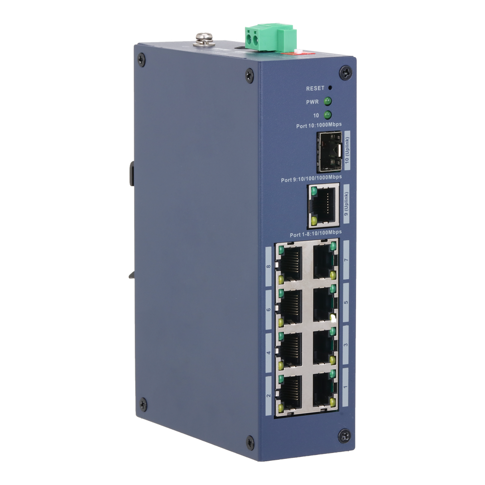 X-SECURITY XS-SW8GE1GE1SFP-MGD - Switch gestionable L2 con 8x RJ45 y 2x Uplink - 8 puertos de red local a 10/100 Mbps - Uplink dual: 1x RJ45 Gigabit y 1x SFP Gigabit - Gestión dual mediante entorno Web y Nube - Aislamiento de puertos físicos por hardware - imagen 3