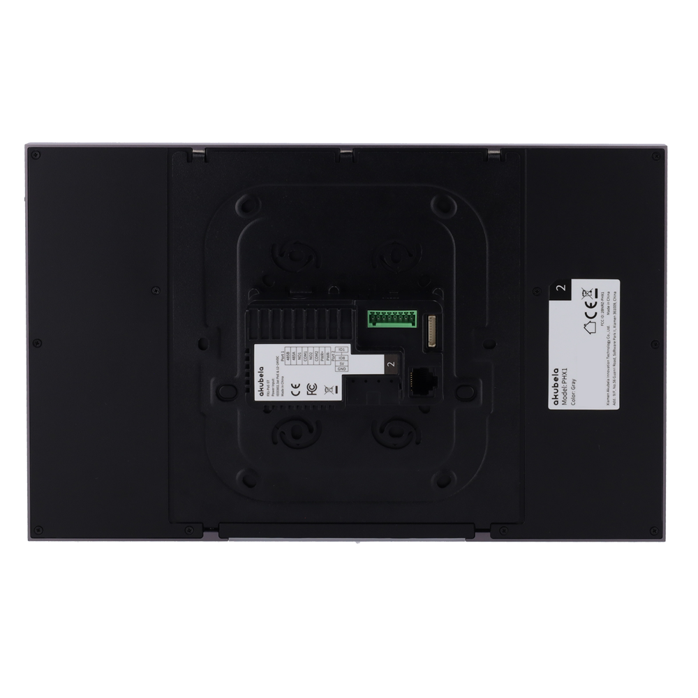 AKUVOX AK-PHX1-POE-ST - Monitor Android 12.0 para domótica - Pantalla TFT de 12" | Aplicaciones de terceros - Audio bidireccional | Monitor de videoportero - TCP/IP, PoE, WiFi, Bluetooth, ZigBee, SIP - Sensores ambientales | 2 relés - Conexión a trav - imagen 3