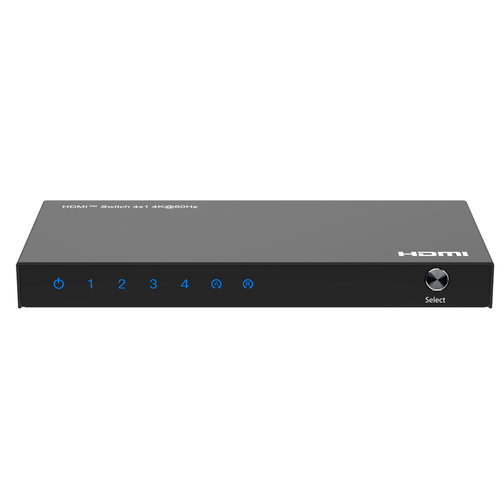 MARCA BLANCA HDMI-SW-4x1-4K60 - Switch de señal HDMI - Permite 4:1 - Resolución 4K - imagen 3