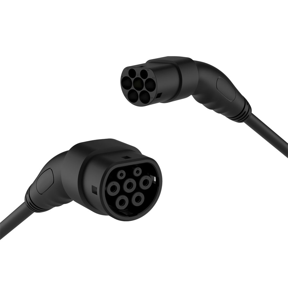 NIVIAN NV-EVCABLE-3P32-7500 - Cable para carga de vehículos eléctricos - Trifásico - Longitud 7,5m - Tipo 2 a Tipo 2 - Compatibilidad con Tipo 2 - imagen 3