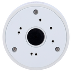 MARCA BLANCA JBOX-118-WHITE - Caja de conexiones - Para cámaras Bullet, Domo y Turret - Apto para uso exterior - Instalación en techo o pared - Incluye prensacable - Color blanco | 118 Ø × 59 (Fo) mm - imagen 3